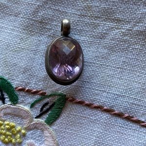 Amethyst pendant